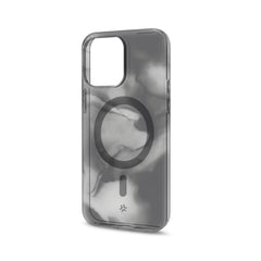 MAGSHADES - Cover semi-trasparente dotata di tecnologia Magsafe, bordi rinforzati, protezione tasti compatibile per Apple iPhone 15 Pro Max