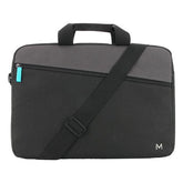 Borsa Essential con apertura dall'alto 11-14'' - Nera e grigia - 8 Litri