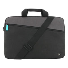 Borsa Essential con apertura dall'alto 11-14'' - Nera e grigia - 8 Litri