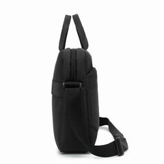 MESSENGERBAG - Borsa per Laptop, compatibile fino a 15.6", due tasche interne, tracolla e maniglia, fascia per trolley, imbottitura interna