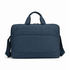 MESSENGERBAG - Borsa per Laptop, compatibile fino a 15.6", due tasche interne, tracolla e maniglia, fascia per trolley, imbottitura interna