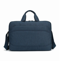 MESSENGERBAG - Borsa per Laptop, compatibile fino a 15.6", due tasche interne, tracolla e maniglia, fascia per trolley, imbottitura interna