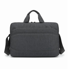 MESSENGERBAG - Borsa per Laptop, compatibile fino a 15.6", due tasche interne, tracolla e maniglia, fascia per trolley, imbottitura interna