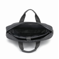 MESSENGERBAG - Borsa per Laptop, compatibile fino a 15.6", due tasche interne, tracolla e maniglia, fascia per trolley, imbottitura interna