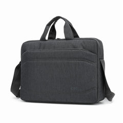 MESSENGERBAG - Borsa per Laptop, compatibile fino a 15.6", due tasche interne, tracolla e maniglia, fascia per trolley, imbottitura interna