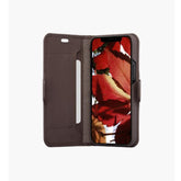 Milano - Custodia in pelle Saffiano per iPhone 12 mini - Marrone