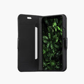 Milano - Custodia in pelle Saffiano per iPhone 12 mini - Nero