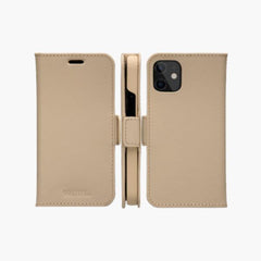 Milano - Custodia in pelle Saffiano per iPhone 12 mini - Rosa Sabbia