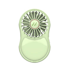 MUITOMAS- Ventolina con Specchio e luce Led verde salvia