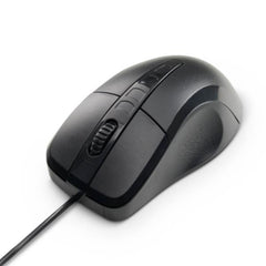 NILOX TECH - Mouse ottico, connessione USB-A, 1000DPI, 2 tasti, lunghezza cavo 1.3 mt