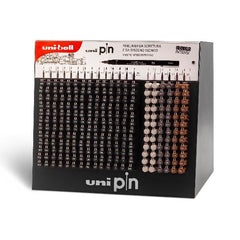 PIN FINELINER PUNTE E COLORI ASSORTITI - Espositore 240 pz
