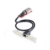 Scheda di Rete M.2 2280 2.5GbE a 1 porta, velocità multi-Gigabit (2.5G/1G/100M/10M), NIC NBASE-T (802.3bz), M.2 B+M Key, Interfaccia Ethernet PCIe per PC SFF/Desktop
