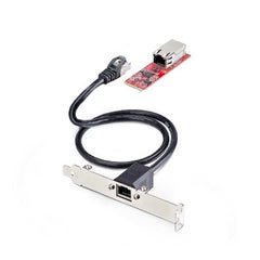 Scheda di Rete M.2 2280 2.5GbE a 1 porta, velocità multi-Gigabit (2.5G/1G/100M/10M), NIC NBASE-T (802.3bz), M.2 B+M Key, Interfaccia Ethernet PCIe per PC SFF/Desktop