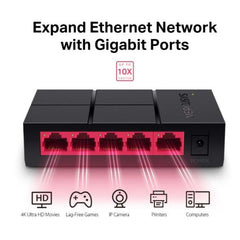 5-PORT GIGABIT SWITCH