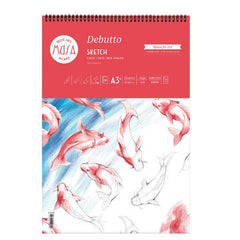 DEBUTTO - SCHIZZO SPIRALE 50 FG. 120 GR. - CM.29,7X42 (A3+)
