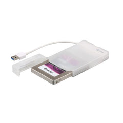 Box esterno USB 3.0 per HDD 2.5” SATA - Bianco