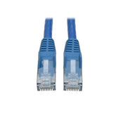 TTripplite cavo Ethernet (RJ45 M/M) modellato (UTP) Cat6 Gigabit blu, 0,31 m - N201-001-BL