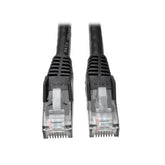 Tripplite cavo Ethernet (RJ45 M/M) modellato (UTP) Cat6 Gigabit nero, 4,57 m - N201-015-BK