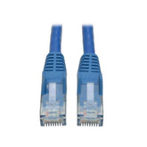 Tripplite cavo Ethernet (RJ45 M/M) modellato (UTP) Cat6 Gigabit blu, 4,57 m - N201-015-BL