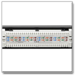 Tripplite pannello patch Cat6 a 24 porte - conforme a PoE+, 110/Krone, 568A/B, RJ45 Ethernet, montaggio a rack 1U, TAA - N252-P24