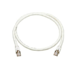 Tripplite cavo Ethernet S/FTP schermato certificato Cat8 25G/40G (RJ45 M/M), PoE, bianco, 0,91 m - N272-003-WH