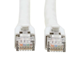 Tripplite cavo Ethernet S/FTP schermato certificato Cat8 25G/40G (RJ45 M/M), PoE, bianco, 1,83 m - N272-006-WH