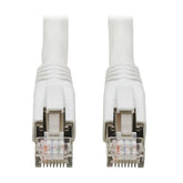 Tripplite cavo Ethernet S/FTP schermato certificato Cat8 25G/40G (RJ45 M/M), PoE, bianco, 3,05 m - N272-010-WH