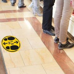 ADESIVO PER PAVIMENTI - MANTENERE LA DISTANZA