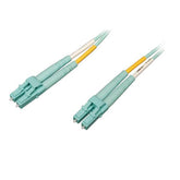 Tripplite cavo patch in fibra 10Gb/100Gb duplex multimodale 50/125 OM4 LSZH (LC/LC) - Acqua, 2m - N820-02M-OM4