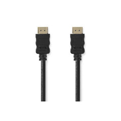 NILOX TECH - Cavo con connettore HDMI maschio a connettore HDMI maschio, lunghezza cavo 0.5 mt, alta velocità con Ethernet