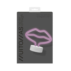 MUITOMAS - Lampada al neon da tavolo