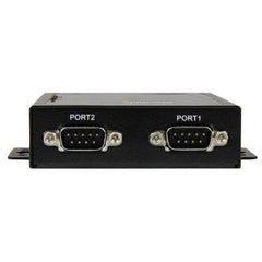 Server per dispositivi Seriali a Ethernet IP a 2 porte - RS232 - Montabile e in Metallo