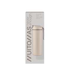 MUITOMAS - Borraccia Never Fall Down 450ml bianco