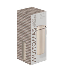 MUITOMAS - Borraccia Never Fall Down 450ml bianco