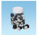 PRESA NETKEY RJ45U CAT.6 NERO