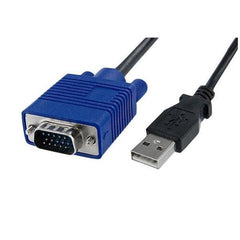 Laptop Crash Cart KVM a USB