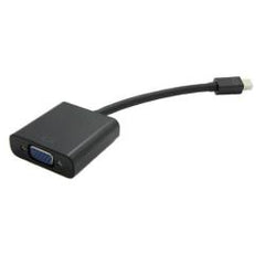 NILOX TECH - Adattatore con connettore Mini Display Port maschio a connettore VGA femmina, lunghezza cavo 15 cm