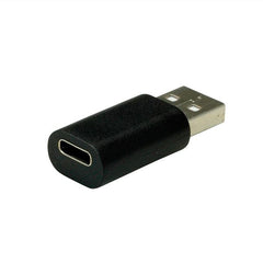 NILOX TECH - Adattatore con connettore USB-A 2.0 maschio a connettore USB-C femmina