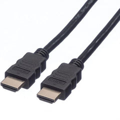 NILOX TECH - Cavo con connettore HDMI maschio a connettore HDMI maschio, lunghezza cavo 2 mt, alta velocità con Ethernet, canale ritorno audio, contatti placcati oro