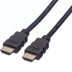 NILOX TECH - Cavo con connettore HDMI maschio a connettore HDMI maschio, lunghezza cavo 2 mt, alta velocità con Ethernet, canale ritorno audio, contatti placcati oro