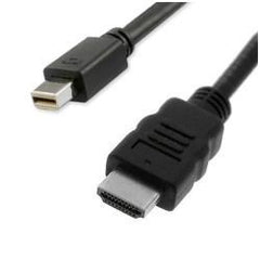 NILOX TECH - Cavo con connettore Mini Display Port a connettore HDMI, maschio a maschio, lunghezza cavo 2 mt