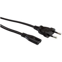 NILOX TECH - Cavo alimentazione con connettore IEC C7 a connettore CEI 23-16/VII, femmina a maschio, lunghezza cavo 5 mt