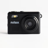 NILOX - Mini Action Cam portachiavi modello Retrò, registra video e audio, scatta foto, dotata di cinque filtri selezionabili, risoluzione HD, cavo Type-C, ricaricabile
