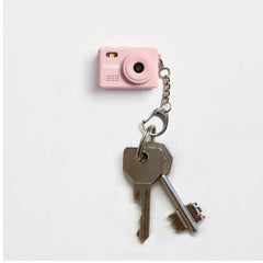 NILOX - Mini Action Cam portachiavi modello Retrò, registra video e audio, scatta foto, dotata di cinque filtri selezionabili, risoluzione HD, cavo Type-C, ricaricabile