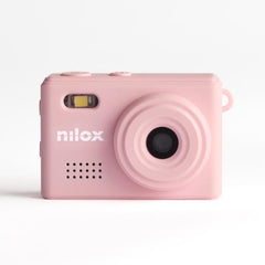 NILOX - Mini Action Cam portachiavi modello Retrò, registra video e audio, scatta foto, dotata di cinque filtri selezionabili, risoluzione HD, cavo Type-C, ricaricabile