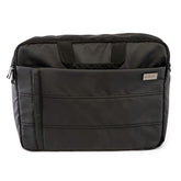 NILOX TECH - Borsa per Notebook/Laptop 15.6", 3 ampi scomparti, cerniera rinforzata, manico e tracolla, nastro per trolley