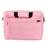 NILOX TECH - Borsa per Notebook/Laptop 15.6", 3 ampi scomparti, cerniera rinforzata, manico e tracolla, nastro per trolley