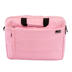 NILOX TECH - Borsa per Notebook/Laptop 15.6", 3 ampi scomparti, cerniera rinforzata, manico e tracolla, nastro per trolley