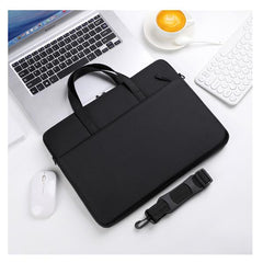 NILOX TECH - Borsa per Notebook/Laptop 15.6", slim, 2 ampi scomparti, manico e tracolla, cerniera rinforzata