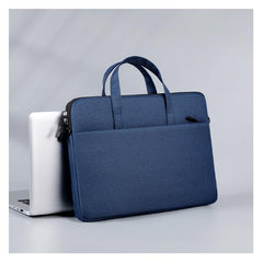NILOX TECH - Borsa per Notebook/Laptop 15.6", slim, 2 ampi scomparti, manico e tracolla, cerniera rinforzata